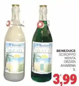 Eté Beneduce sciroppo menta orzata amarena offerta