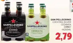 Eté San pellegrino cocktail silver cedrata chino offerta