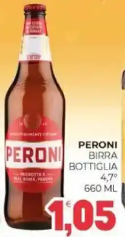 Eté Peroni birra bottiglia 4,7 offerta