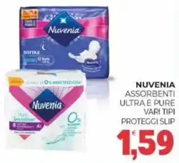 Eté Nuvenia assorbenti ultra e pure vari tipi proteggi slip offerta