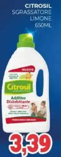 Eté Citrosil sgrassatore limone offerta