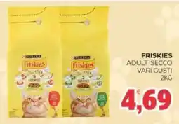 Eté Friskies adult secco vari gusti offerta