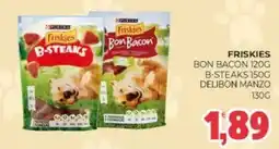 Eté Friskies bon bacon b-steaks delibon manzo offerta