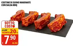 Tigros Costine di suino marinate con salsa BBQ offerta