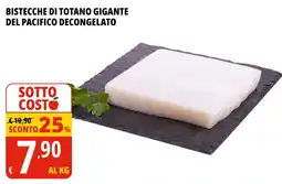 Tigros Bistecche di totano gigante del pacifico decongelato offerta