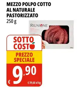 Tigros Mezzo polpo cotto al naturale pastorizzato offerta