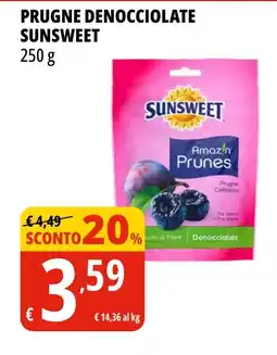 Tigros Prugne denocciolate SUNSWEET offerta