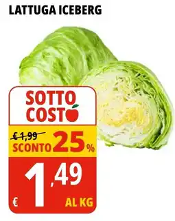 Tigros Lattuga iceberg offerta