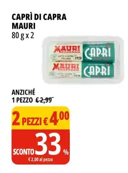Tigros Caprì di capra MAURI offerta