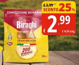 Tigros Grattugiato fresco GRANBIRAGHI offerta