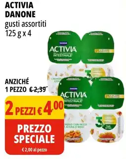 Tigros Activia DANONE offerta