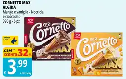 Tigros Cornetto max ALGIDA offerta