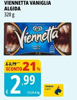 Tigros Viennetta vaniglia ALGIDA offerta