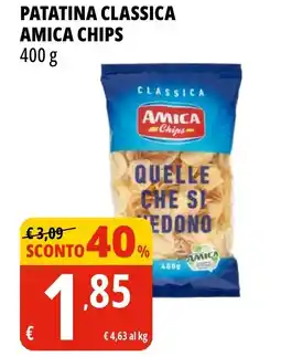 Tigros Patatina classica AMICA CHIPS offerta