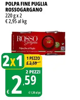 Tigros Polpa fine puglia ROSSOGARGANO offerta