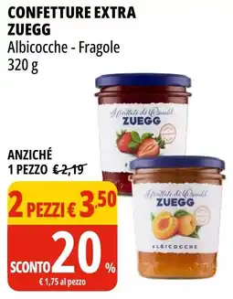 Tigros Confetture extra ZUEGG offerta