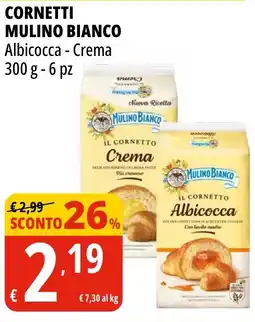 Tigros Cornetti MULINO BIANCO offerta