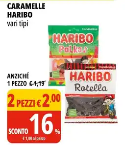 Tigros Caramelle HARIBO vari tipi offerta