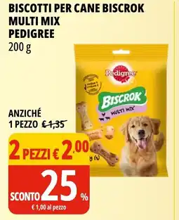 Tigros Biscotti per cane biscrok multi mix PEDIGREE offerta
