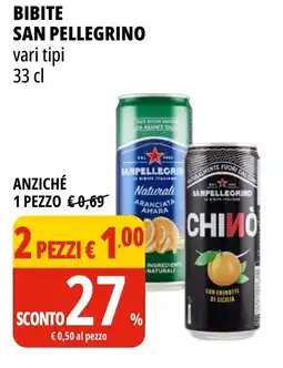 Tigros Bibite SAN PELLEGRINO offerta