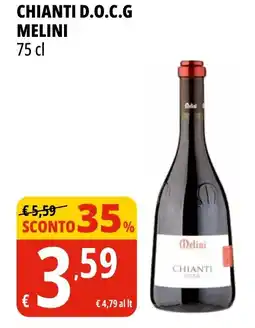 Tigros Chianti d.o.c.g MELINI offerta