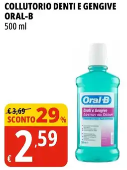 Tigros Collutorio denti e gengive ORAL-B offerta