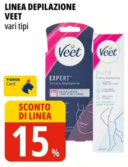 Tigros Linea depilazione VEET offerta