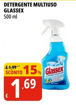 Tigros Detergente multiuso GLASSEX offerta