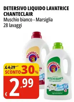Tigros Detersivo liquido lavatrice CHANTECLAIR offerta