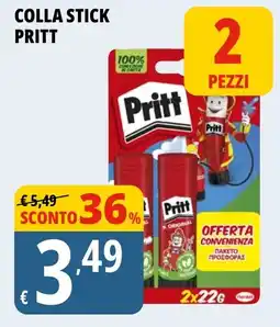 Tigros Colla stick PRITT offerta