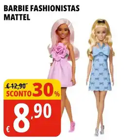 Tigros Barbie fashionistas MATTEL offerta
