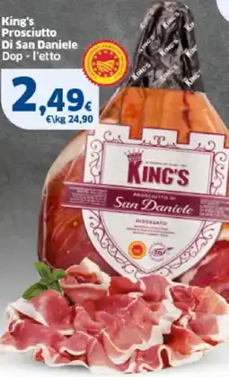 Sigma King's Prosciutto Di San Daniele Dop offerta
