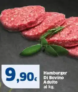 Sigma Hamburger Di Bovino Adulto offerta