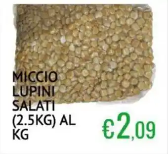 Sugros Miccio lupini salati offerta