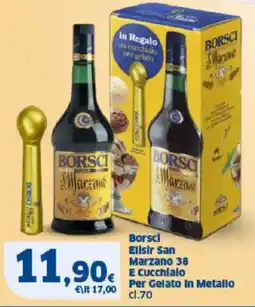 Sigma Borscl Elisir San Marzano 38 E Cucchiaio Per Gelato In Metallo offerta
