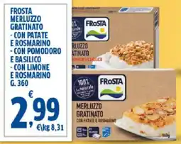 Sigma Frosta merluzzo gratinato offerta