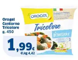 Sigma Orogel Contorno Tricolore offerta