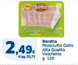 Sigma Beretta Prosciutto Cotto Alta Qualità Vaschetta offerta