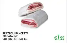 Sugros Prazzoli pancetta piegata 1/2 sottovuoto offerta