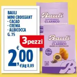 Sigma Bauli mini croissant 3pezzi offerta