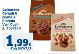 Sigma Galbusera Cereali G Granola E Frolla Vari Gusti offerta
