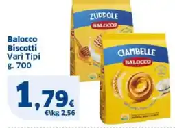 Sigma Balocco Biscotti Vari Tipi offerta
