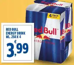 Sigma Red bull energy drink offerta
