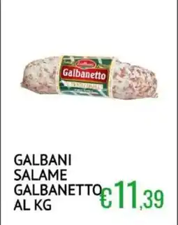 Sugros Galbani salame galbanetto offerta