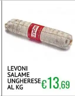 Sugros Levoni salame ungherese offerta
