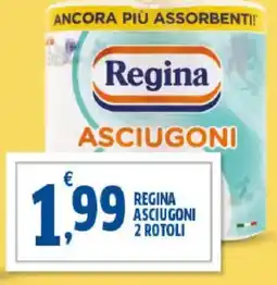 Sigma Regina asciugoni 2 rotoli offerta