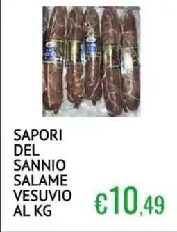 Sugros Sapori del sannio salame vesuvio offerta