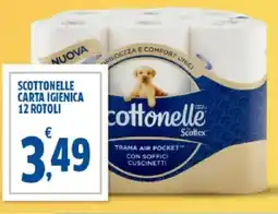 Sigma Scottonelle carta igienica 12 rotoli offerta