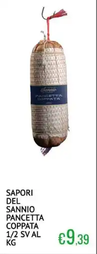 Sugros Sapori del sannio pancetta coppata offerta