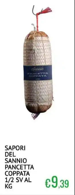 Sugros Sapori del sannio pancetta coppata offerta